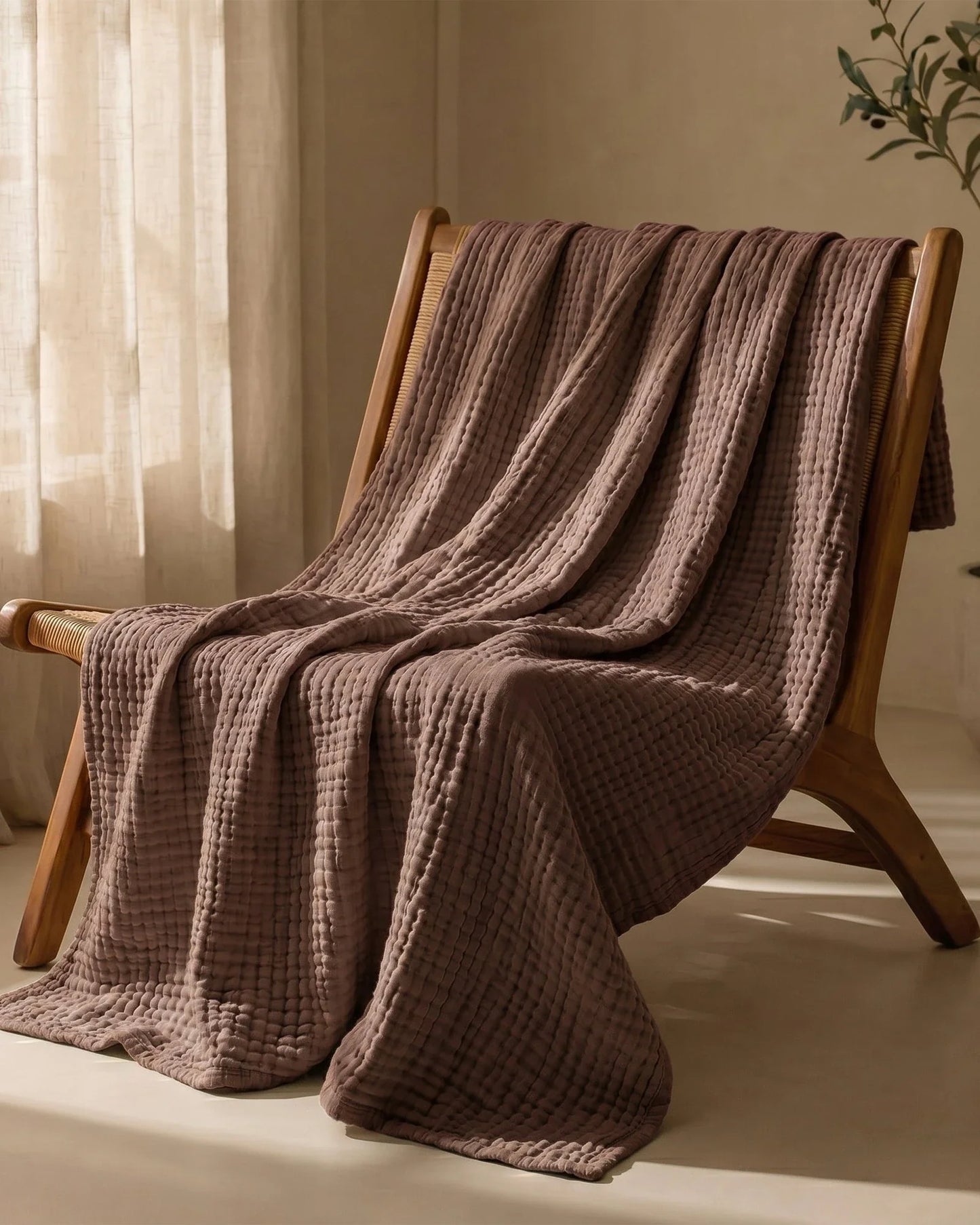 The Cloud Cotton Blanket — 100% Muslin Cotton