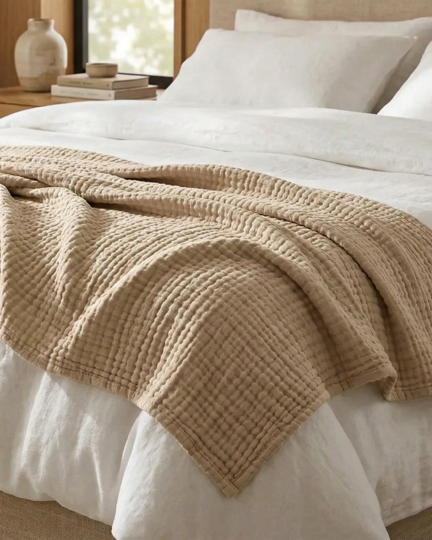 The Cloud Cotton Blanket — 100% Muslin Cotton