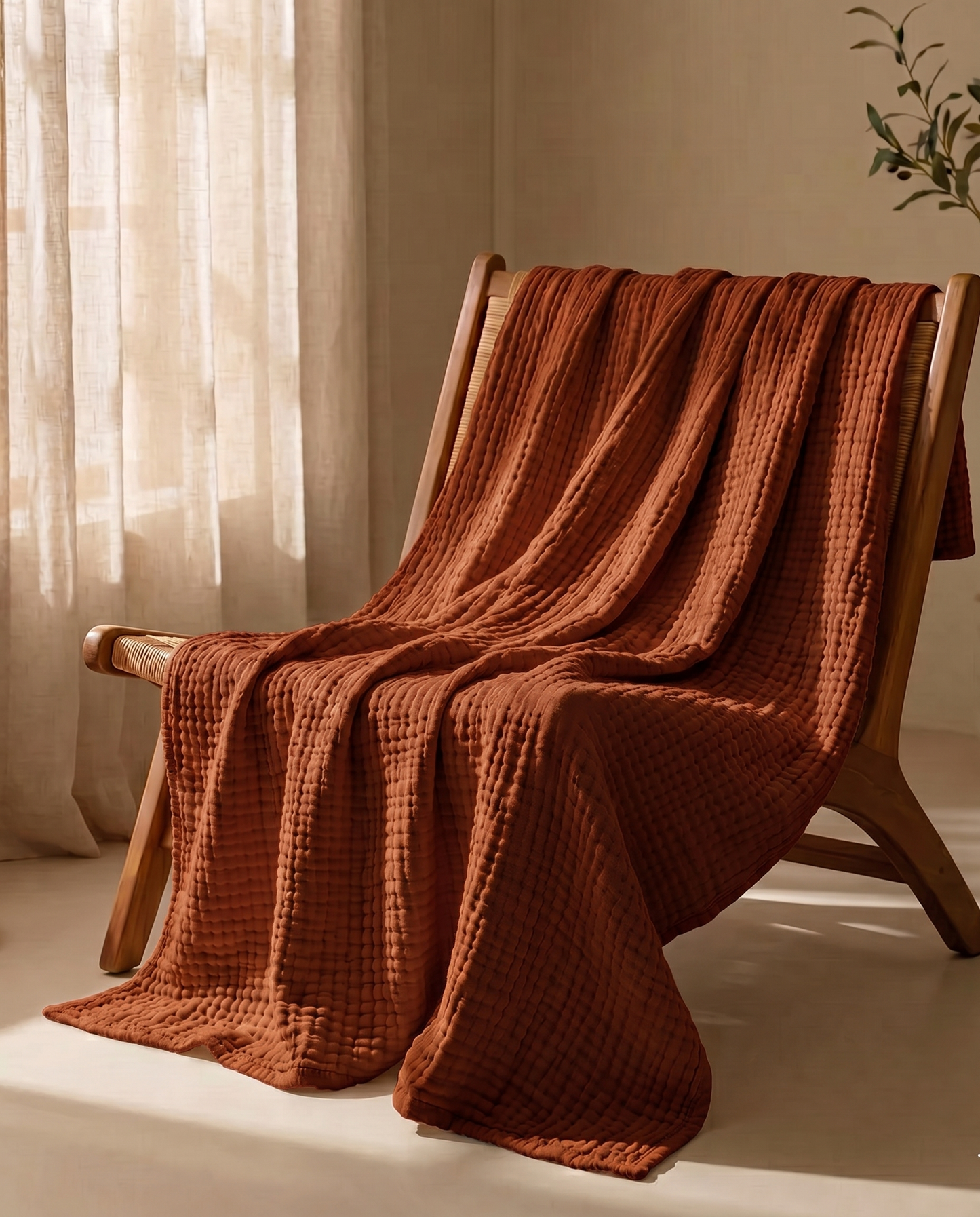 The Cloud Cotton Blanket — 100% Muslin Cotton