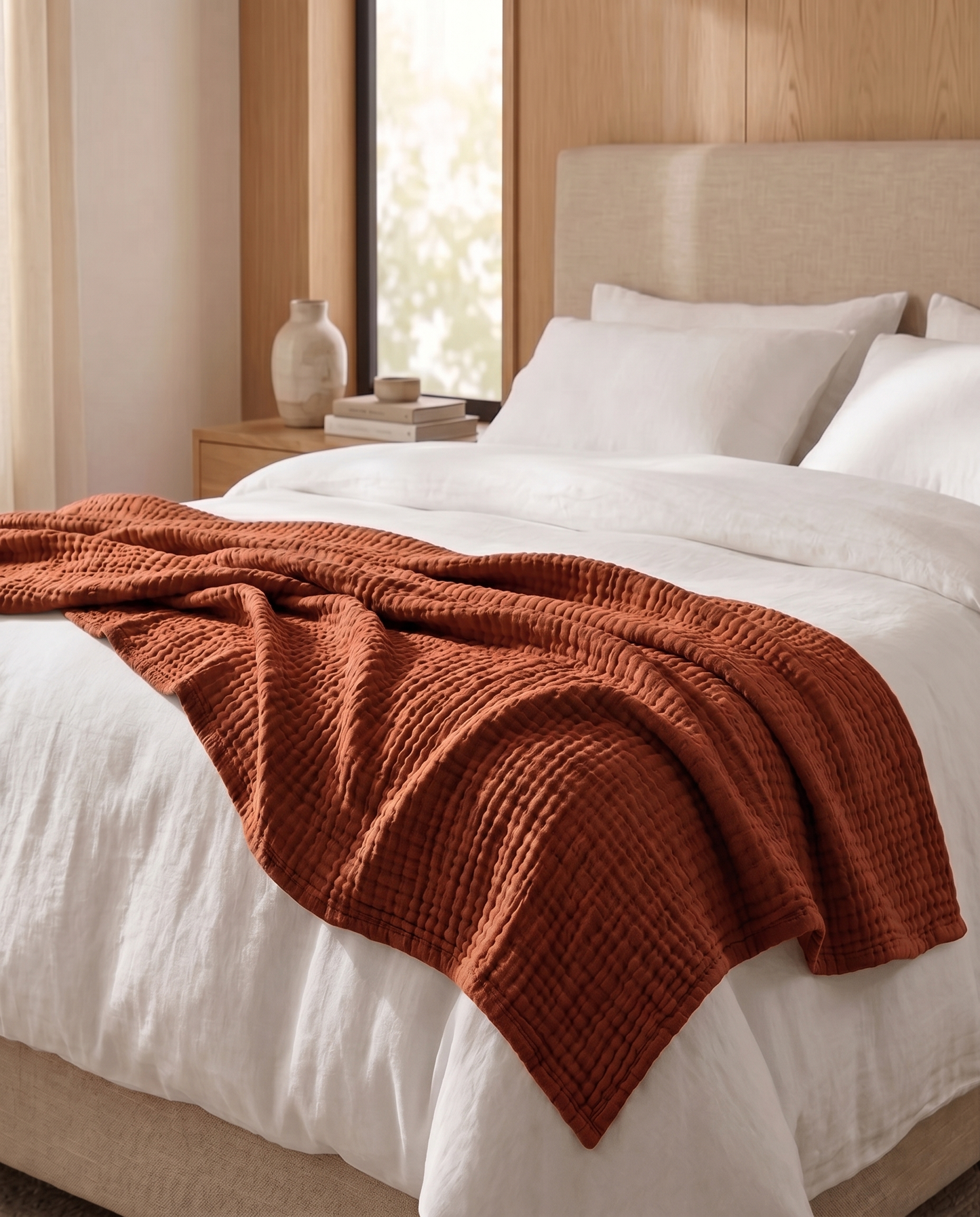 The Cloud Cotton Blanket — 100% Muslin Cotton
